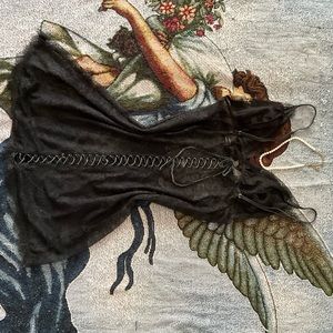 VICTORIA’s SECRET BLACK LACE SLIP DRESS